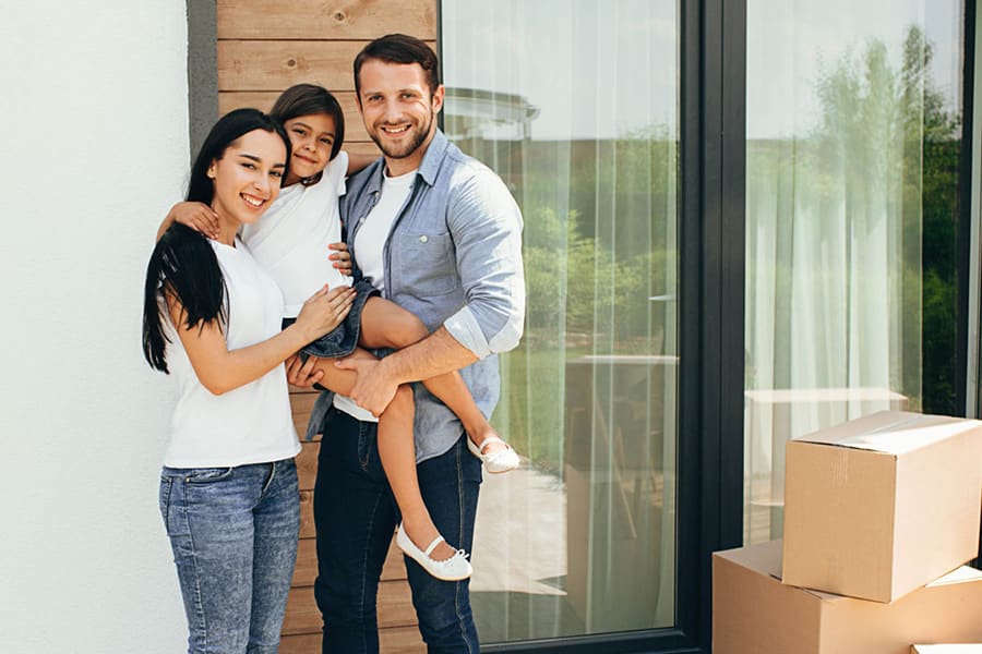 A fresh crop of happy homeowners