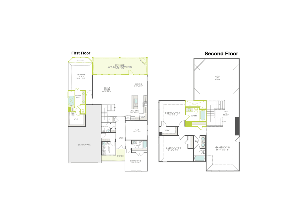 Ethan floor plan drawing