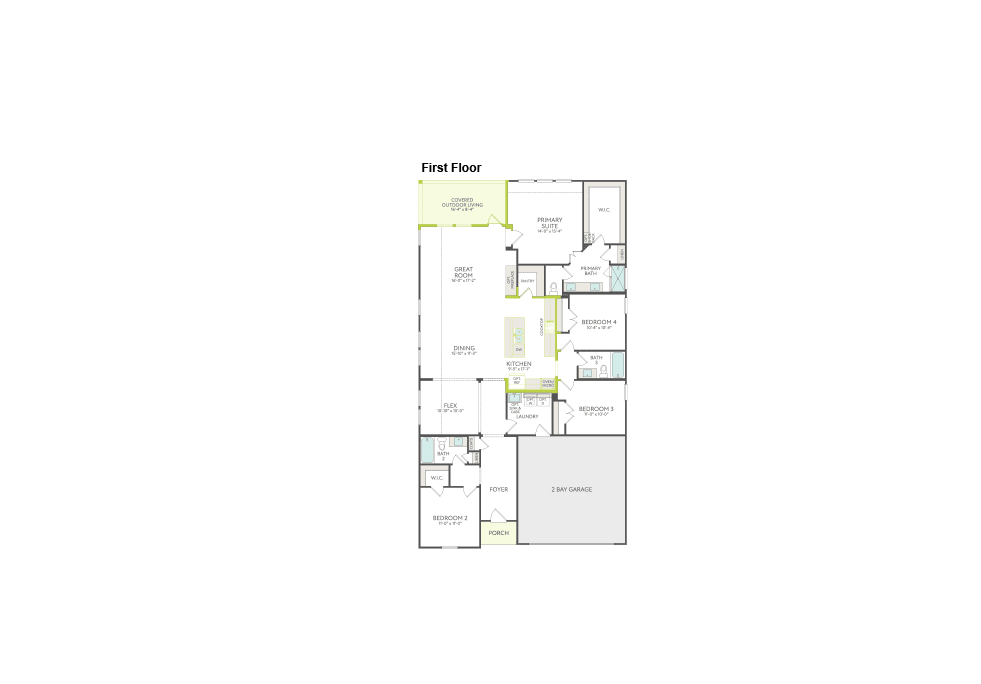 Savannah floor plan drawing
