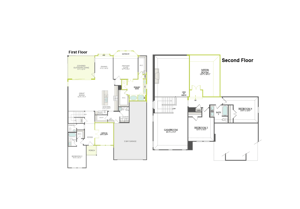 Logan floor plan drawing