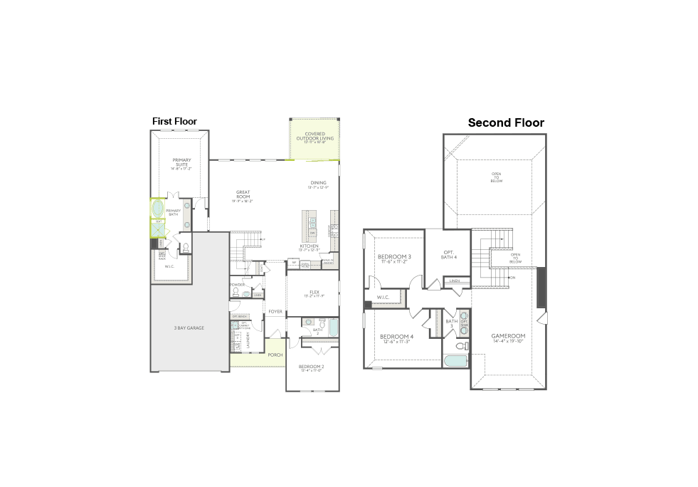 Ethan floor plan drawing