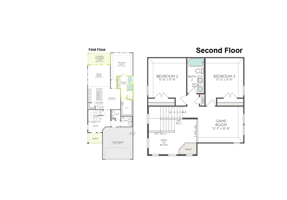 Avery floor plan drawing