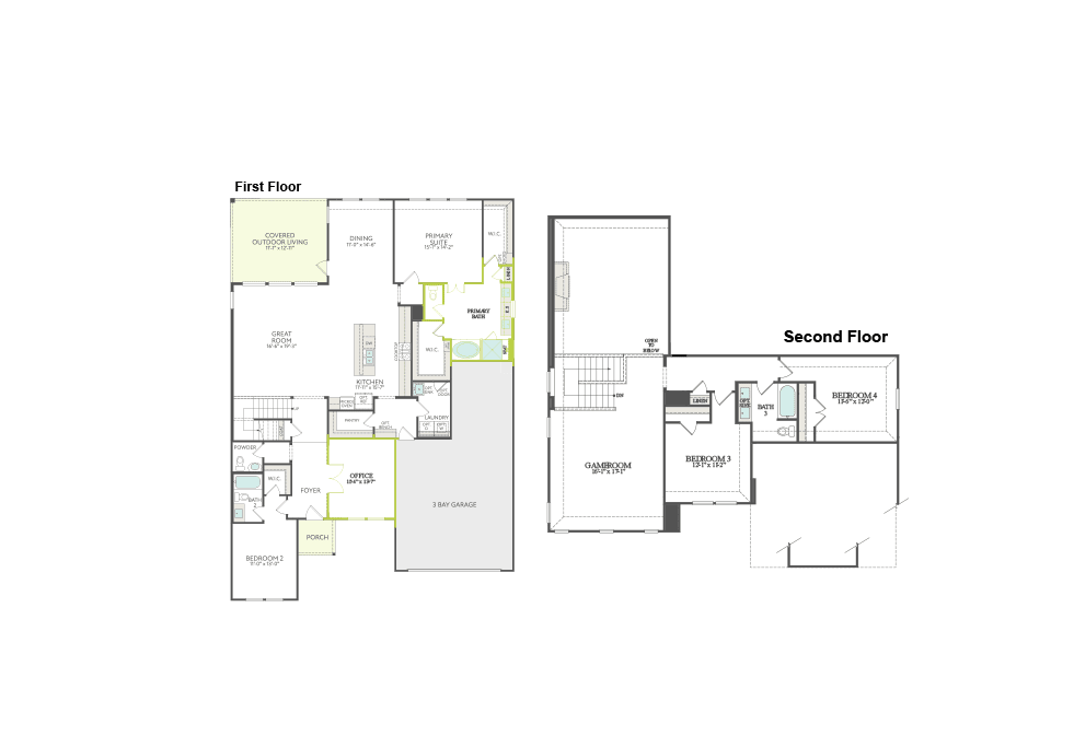Logan floor plan drawing