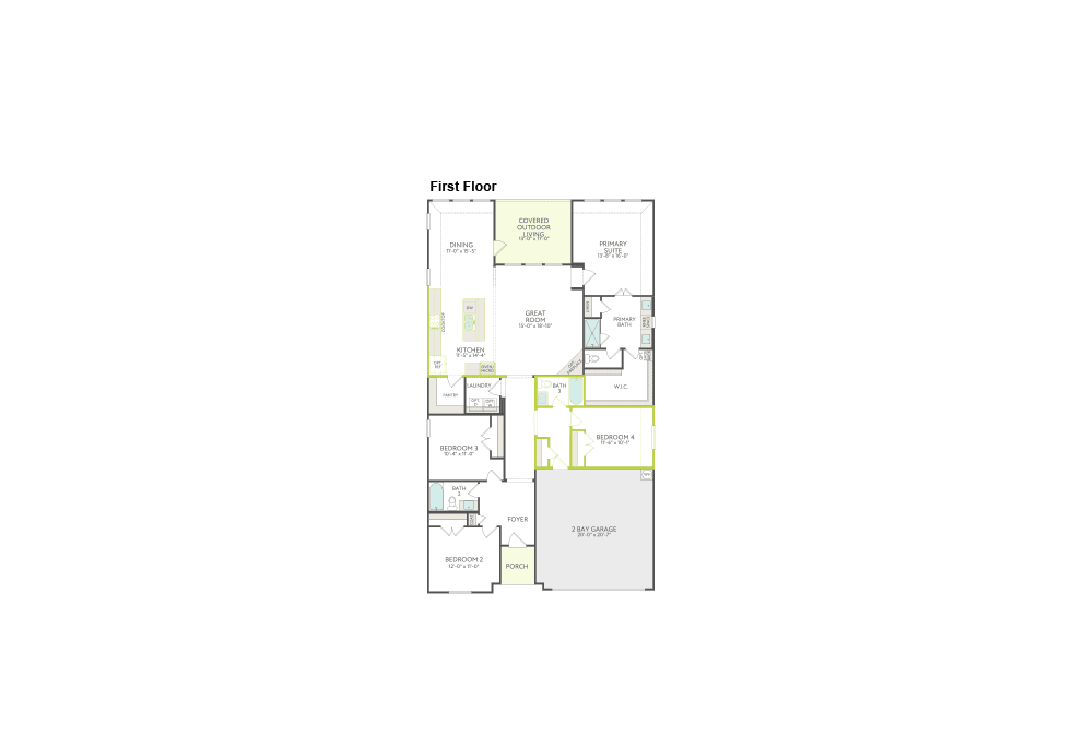 Mila floor plan drawing