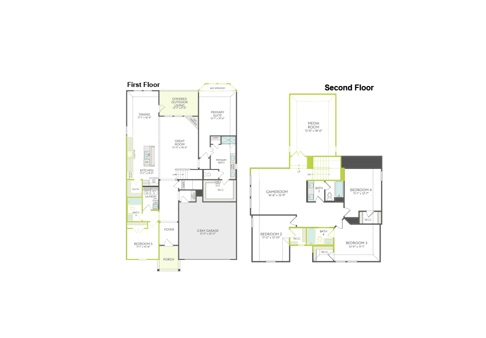 Emery floor plan drawing