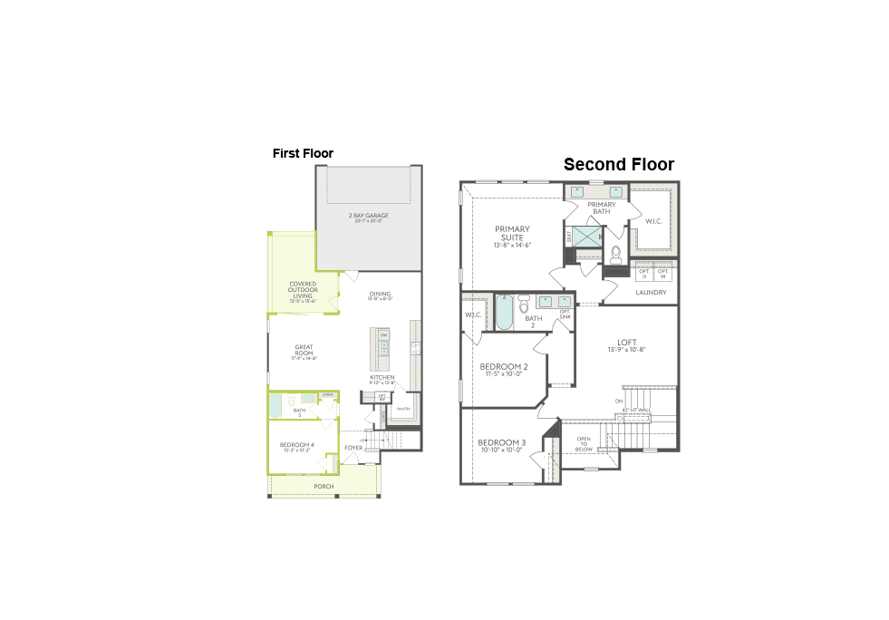 Poppy floor plan drawing