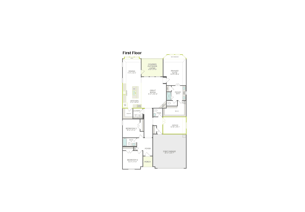 Mila floor plan drawing