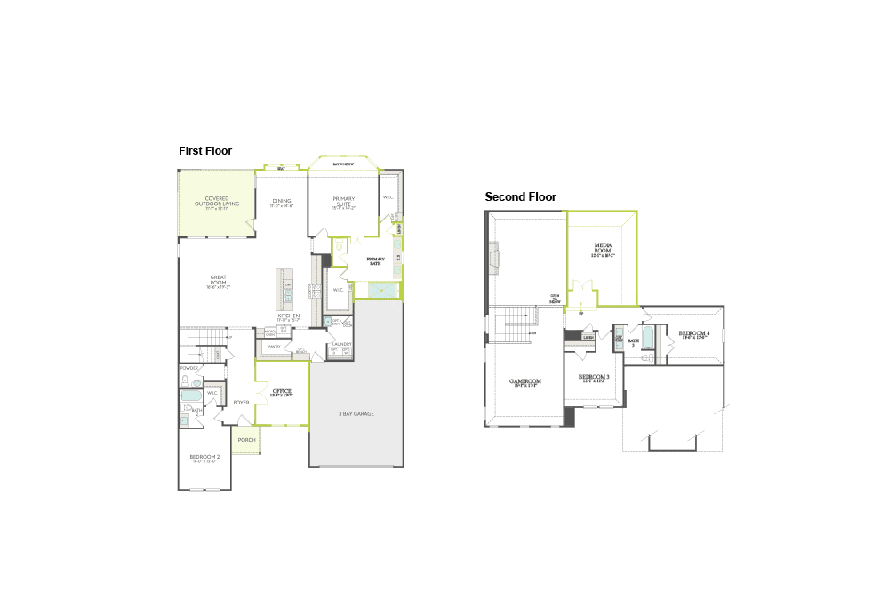 Logan floor plan drawing