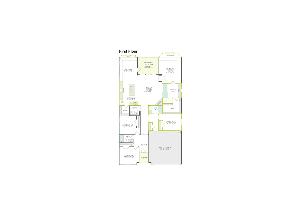 Mila floor plan drawing