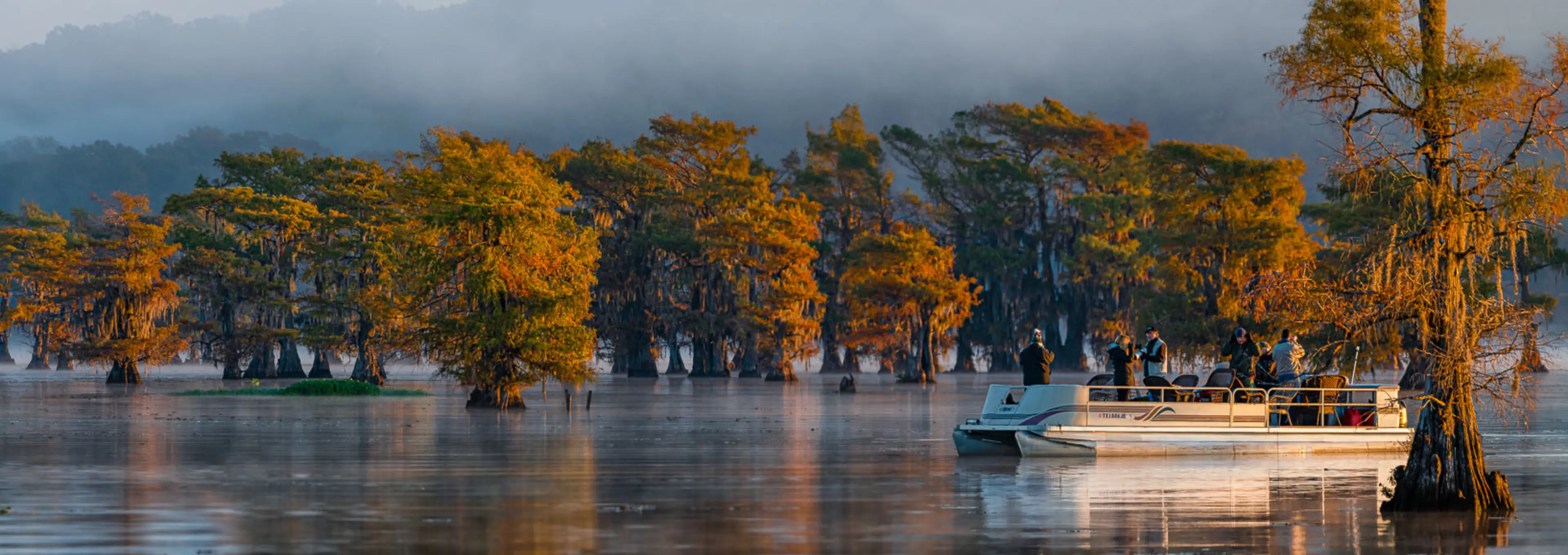 Boat on Caddo Lake - Benton Downs Photography