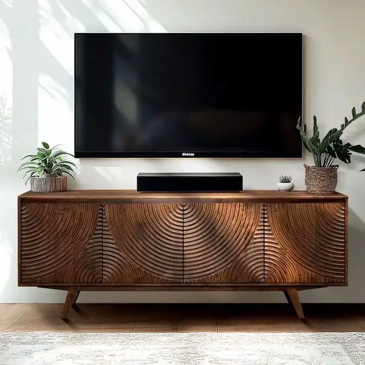 Modern TV stand design 4 in Kenya priced from KSh 34,000 to KSh 36,000