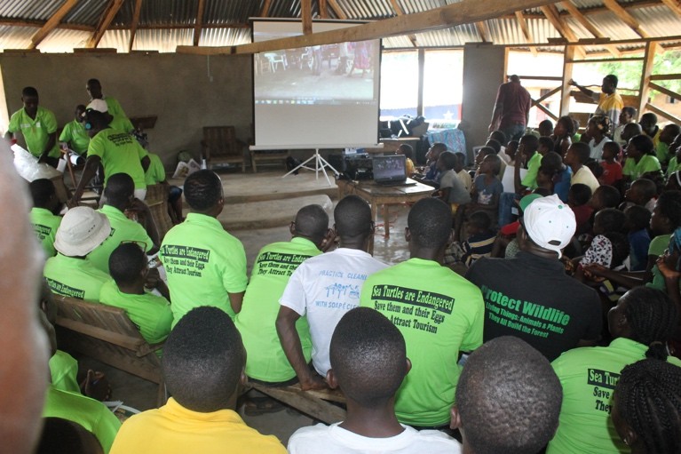 Film Documentary of Local Content Screened to Raise Awareness on Biodiversity Conservation in Forest Fringe Communities Near the East Nimba Nature Reserve (ENNR)