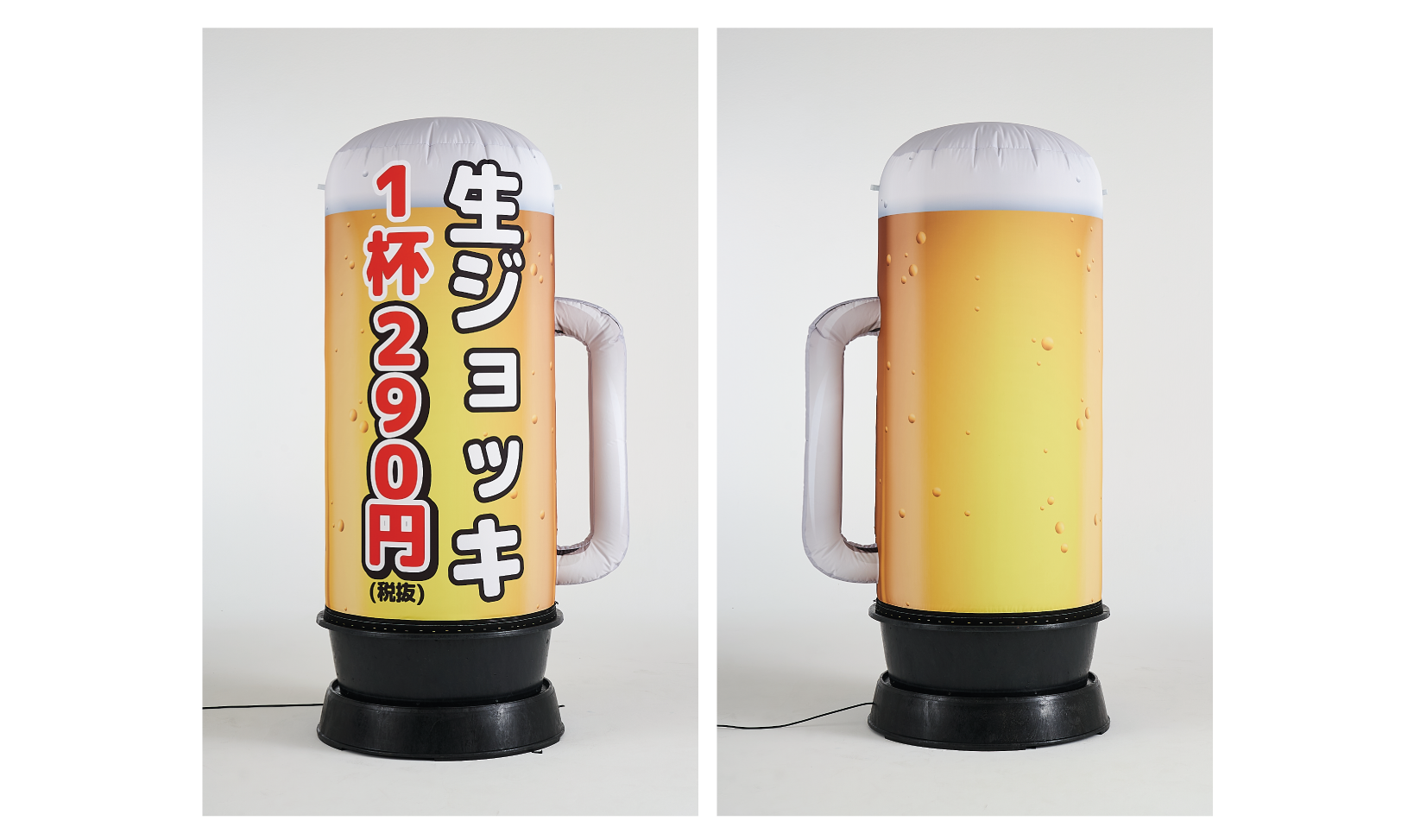 デザイン看板k】生ビール per☆1000種類れんと☆ber グラス