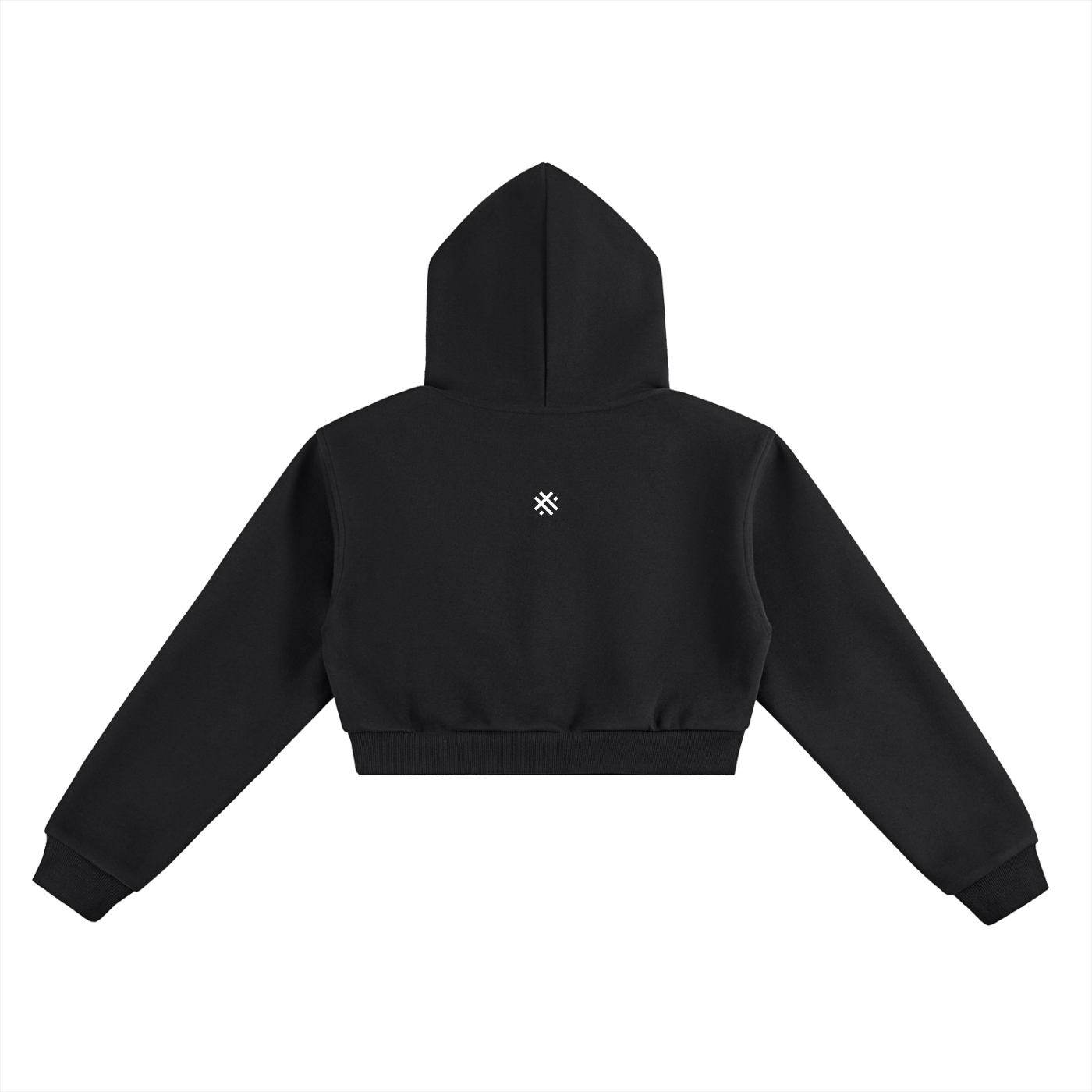 ALLTHEFKS Signature Crop Hoodie — view 7 | ALLTHEFKS