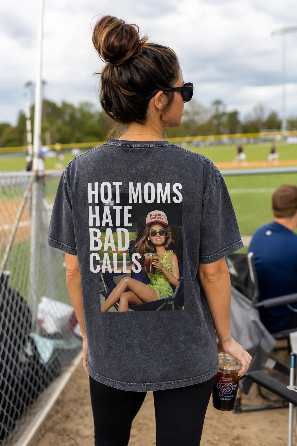 Hot Moms Hate Bad Calls Baseball - Customizable | ALLTHEFKS