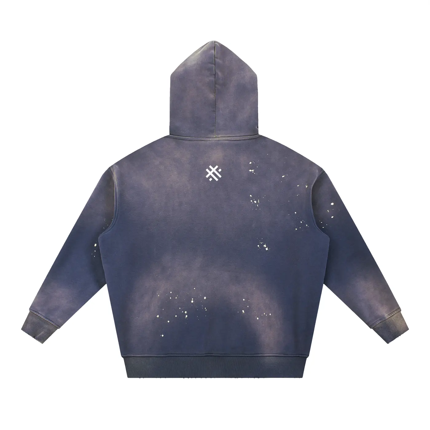 ALLTHEFKS Offline Hoodie in Lake Blue — view 3 | ALLTHEFKS