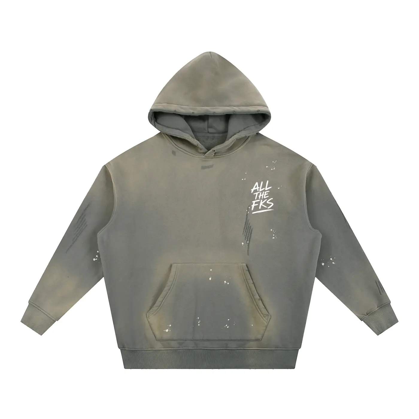 ALLTHEFKS Offline Hoodie in Rain or Shine — view 2 | ALLTHEFKS