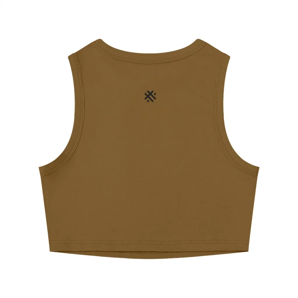 EveryDaze Womens Cropped Tank Top - Color Options — view 2 | ALLTHEFKS