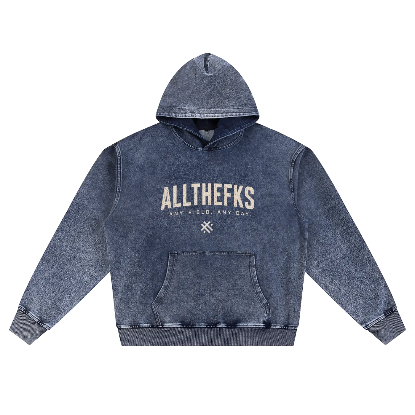 ALLTHEFKS Sideline Classic Snow Wash Hoodie — view 5 | ALLTHEFKS
