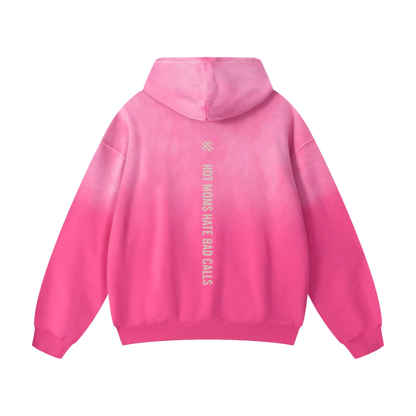 ALLTHEFKS Hot Moms Hate Bad Calls Gradient Fade Hoodie | Unisex — view 9 | ALLTHEFKS