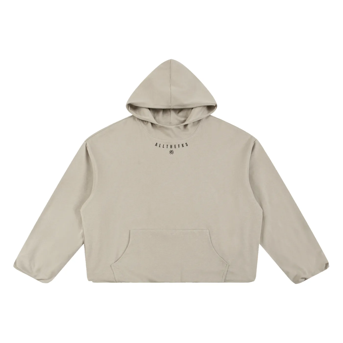 ALLTHEFKS Any Course. Any Day.™ Bubble Hem Hoodie Unisex Golf — view 9 | ALLTHEFKS