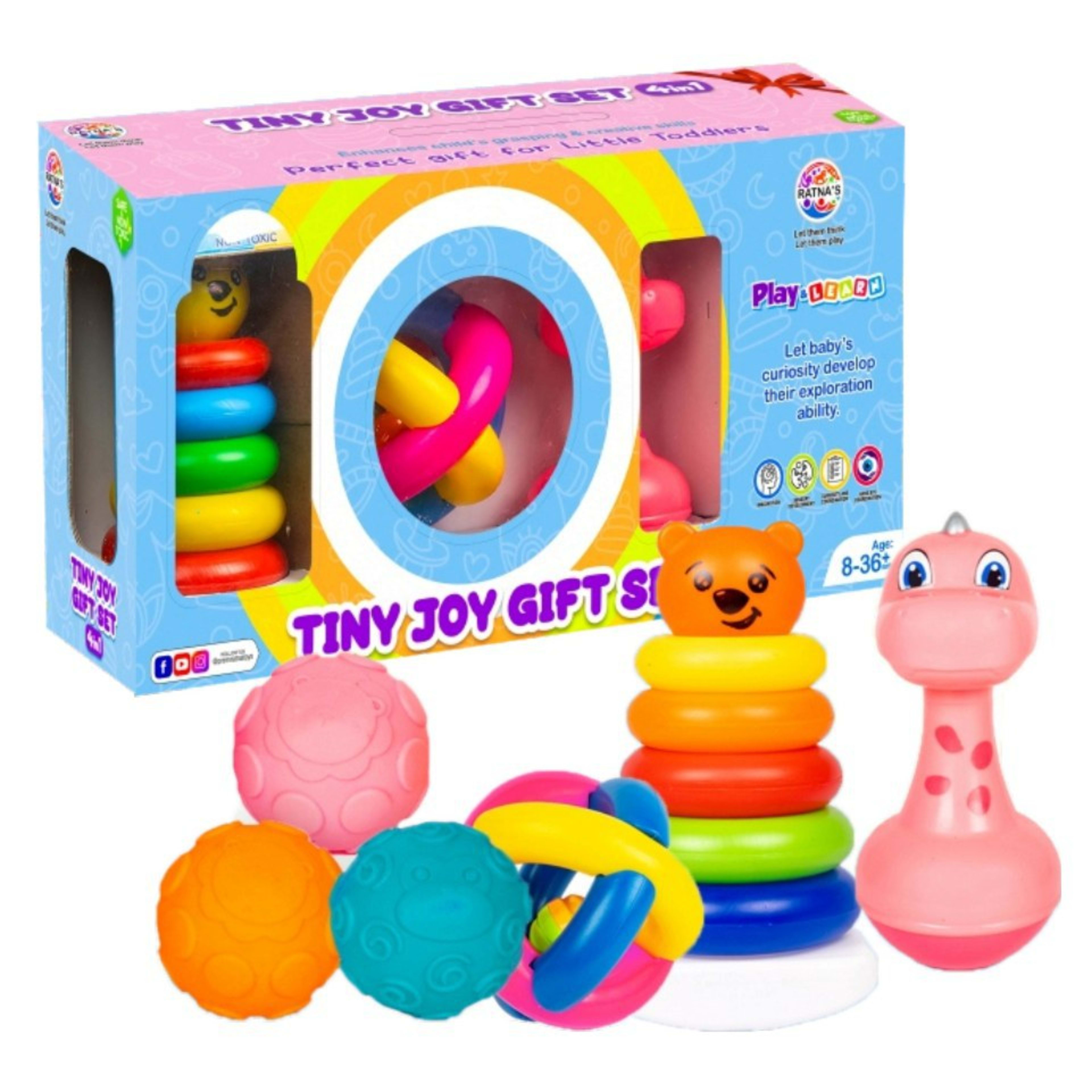 Tiny Joy 4-in-1 Baby Gift Set product view 1