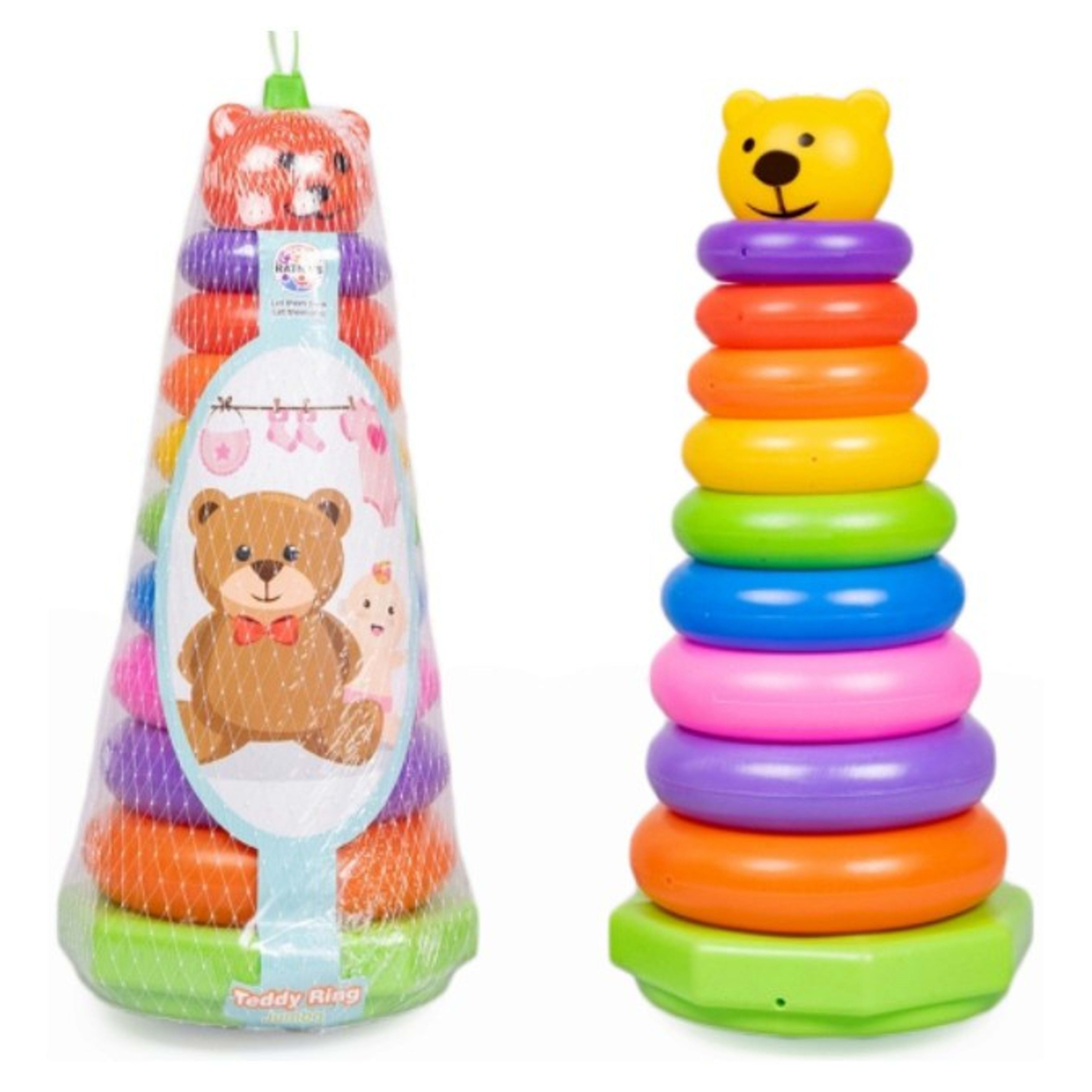 Teddy Ring Jumbo Stacking Toy product view 1