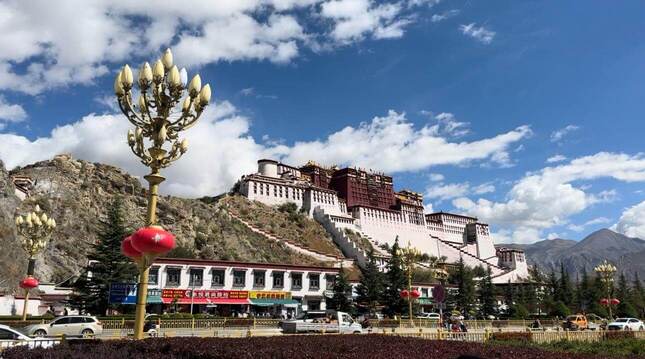 palatul potala din tibet