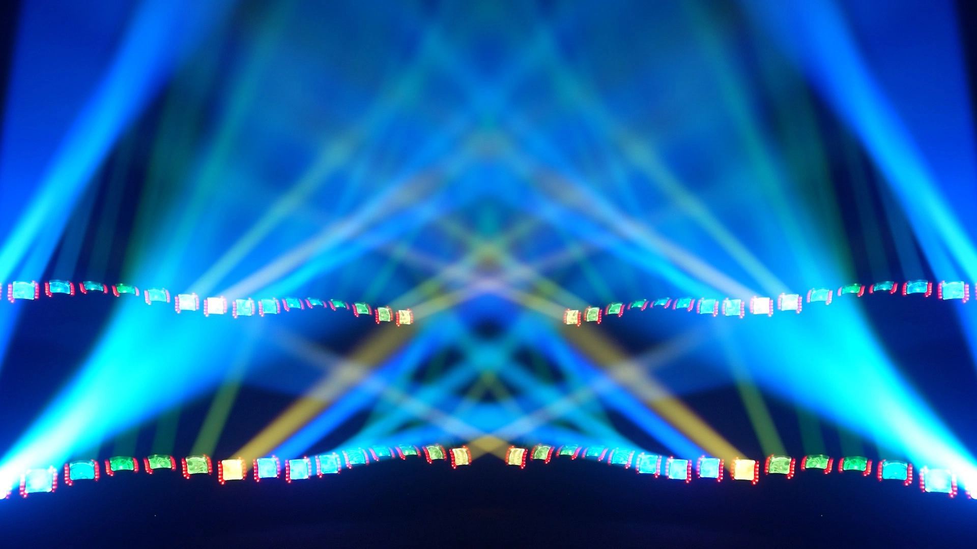 GML BEAM BAR LED Motorized Linear Fixture projection 2