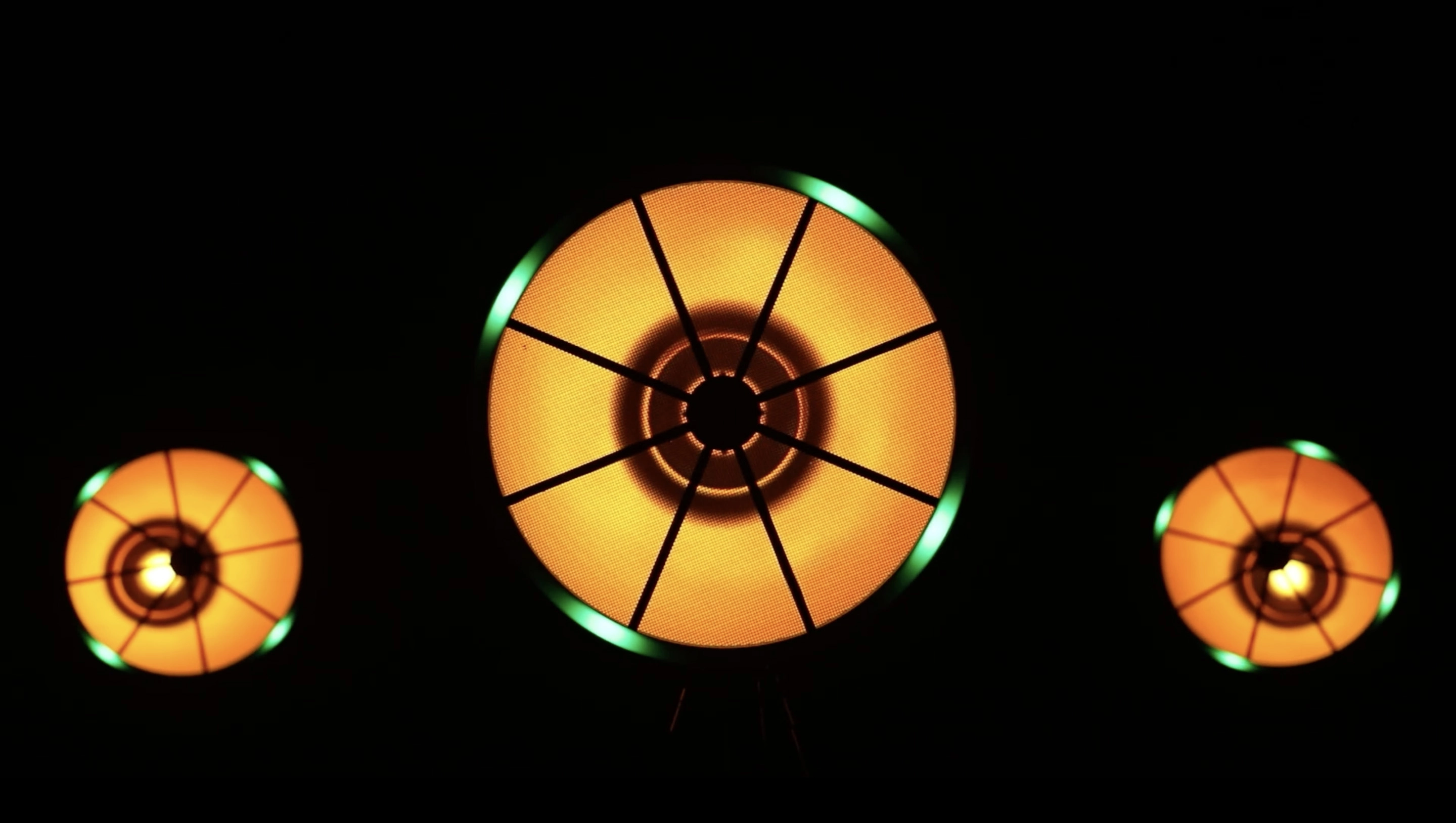 GML PATT LIGHT LED Stage Retro Blinder projection 3