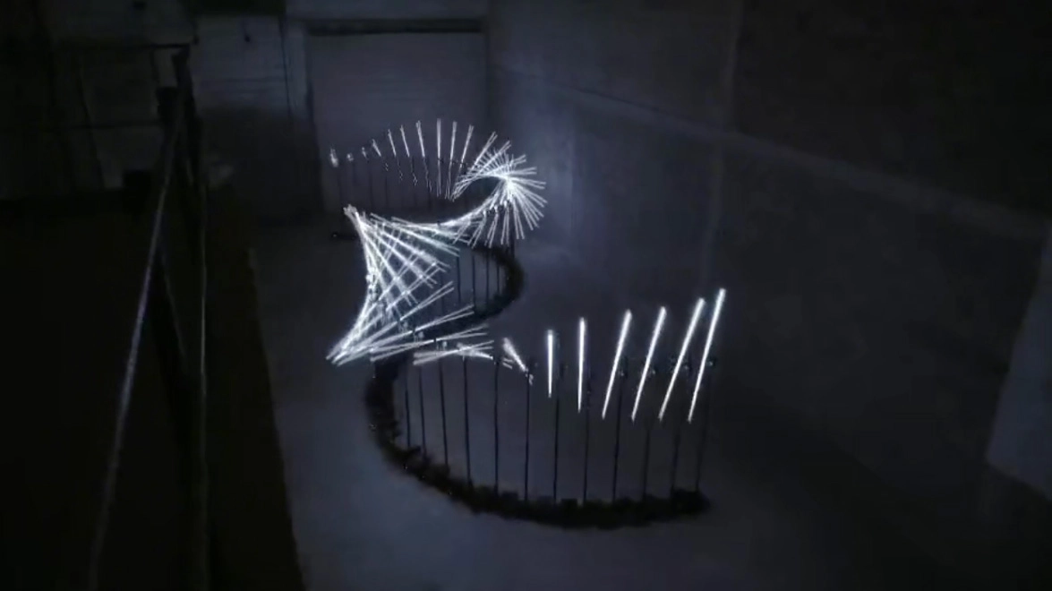 GML INFINITE 360 TUBE 360° Omnidirectional Pixel LED Tube projection 3