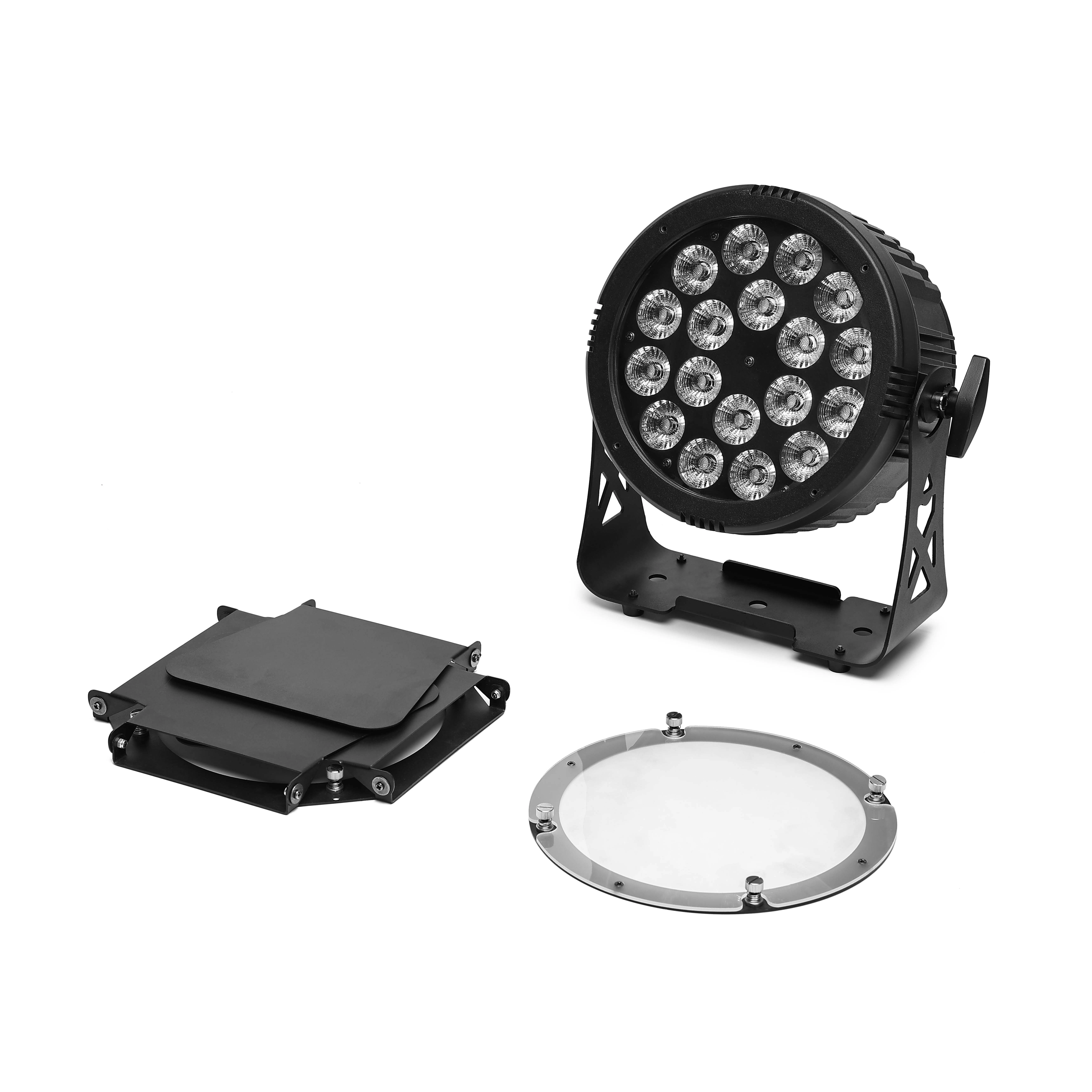 GML PAR 1818 IP All-Weather LED PAR Spotlight projection 4
