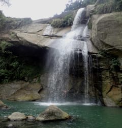 River tracing at Cǎoshān xī