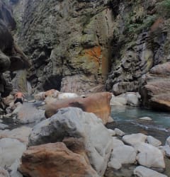 River tracing at Beigang river