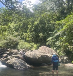 River tracing at Siqiye creek