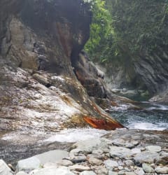 River tracing at Bidan creek