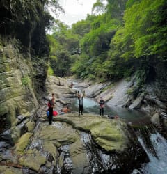 River tracing at Naluo creek