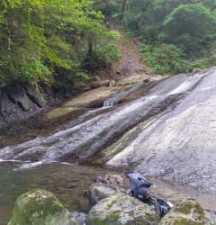 River tracing at Yunei river