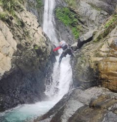 River tracing at Linbian river
