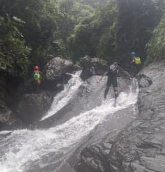 River tracing at Wan'an river