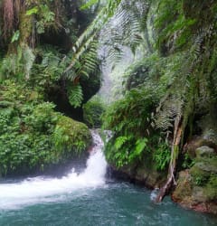 River tracing at Dezikou creek