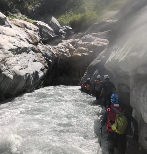 River tracing at Danda river