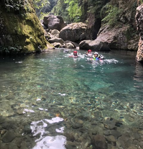 River tracing at Maibalai river