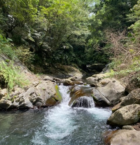 River tracing at Naluo creek
