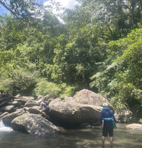 River tracing at Siqiye creek