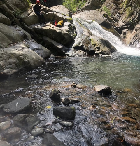 River tracing at Maibalai river