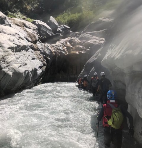 River tracing at Danda river