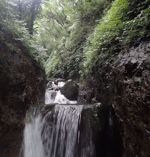 River tracing at Mǎ sù xī