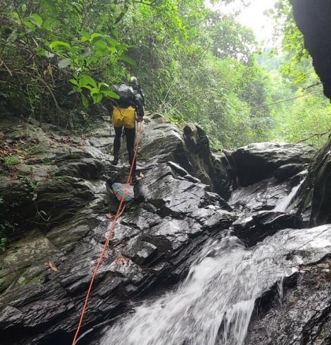 River tracing at Shamo xi