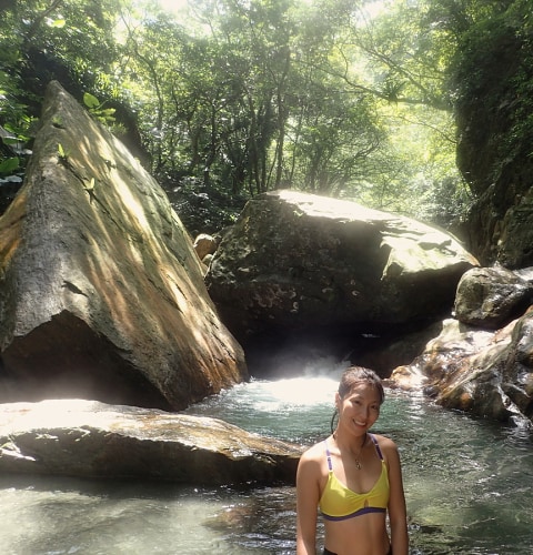 River tracing at Lupi river